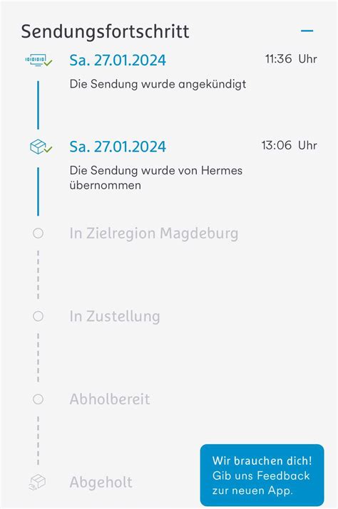 hermes bis wann wird status aktualisiert|hermes sendung ablauf.